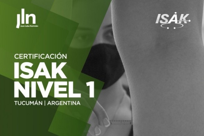Certificación internacional  ISAK NIVEL  1 