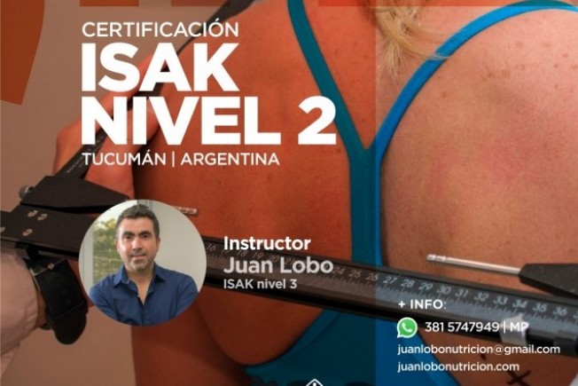 CERTIFICACIÓN ISAK NIVEL 2 OCTUBRE 